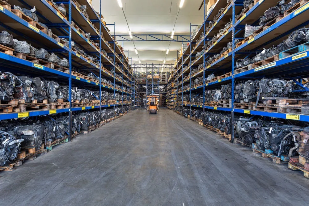 Magazzino spedizioni di motori e cambi in tutta Italia